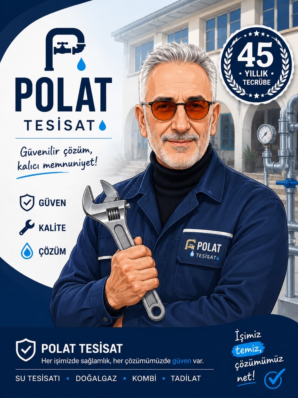 Polat Tesisat - 45 yıllık tecrübe